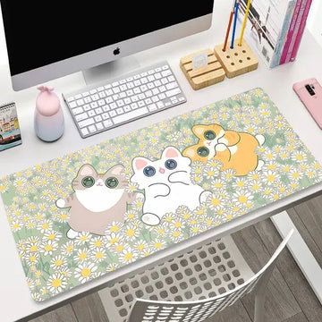 Cat Garden Mouse Pad